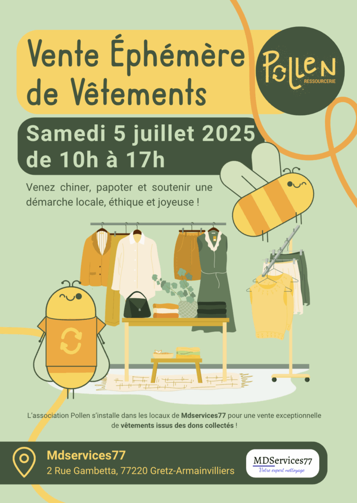 1ère vente éphémère Pollen