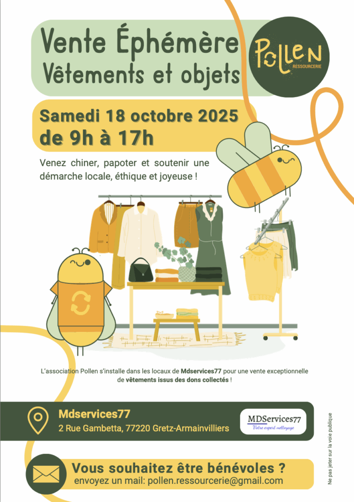 2ème vente éphémère Pollen