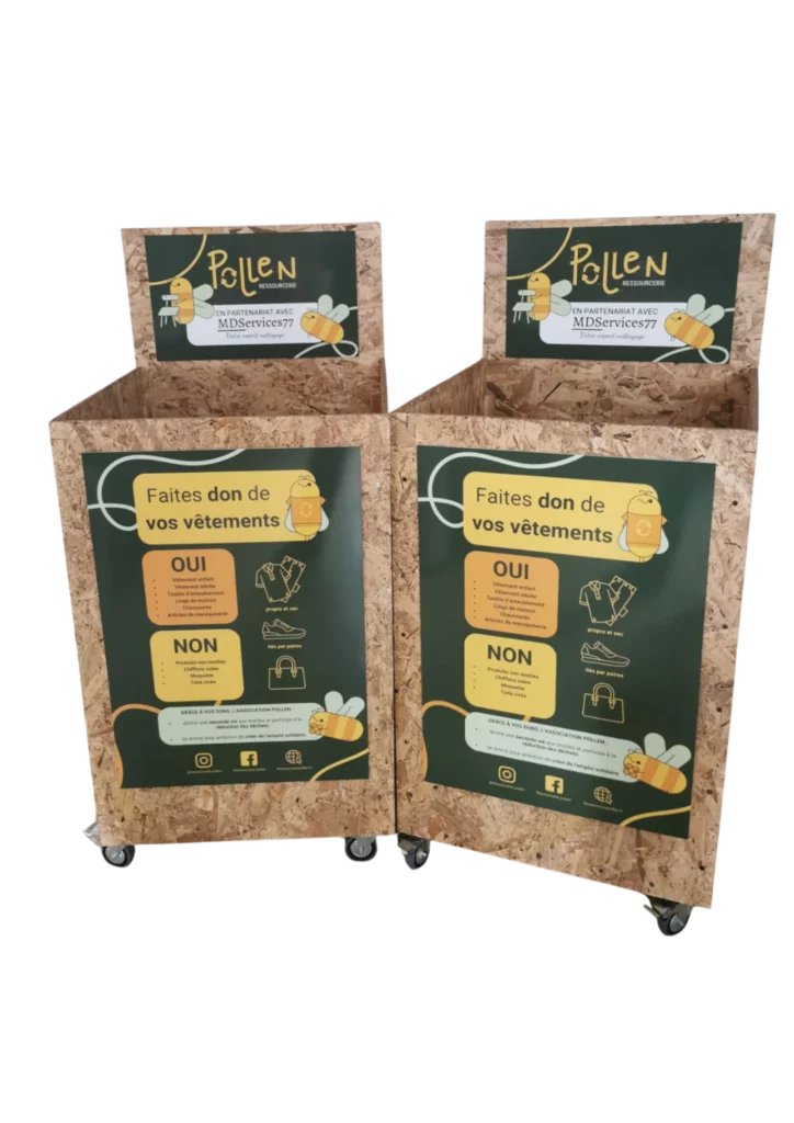 Bacs de collectes Pollen